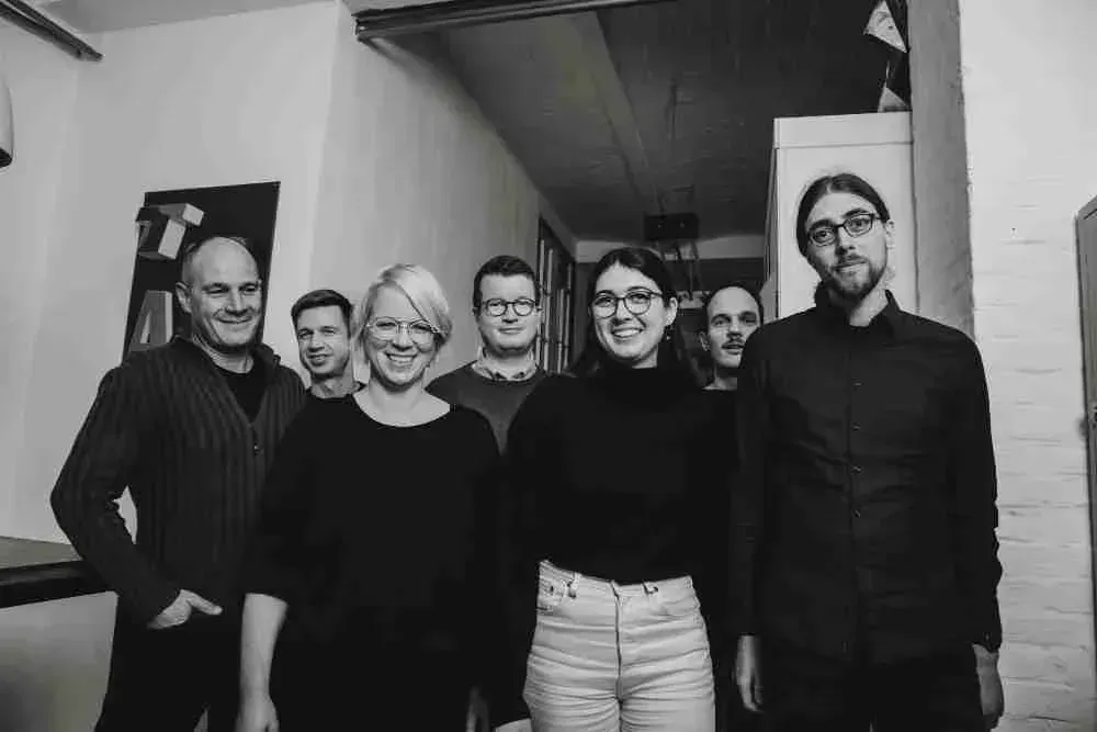 Foto von einem Teil des Effektiv Spenden Teams.